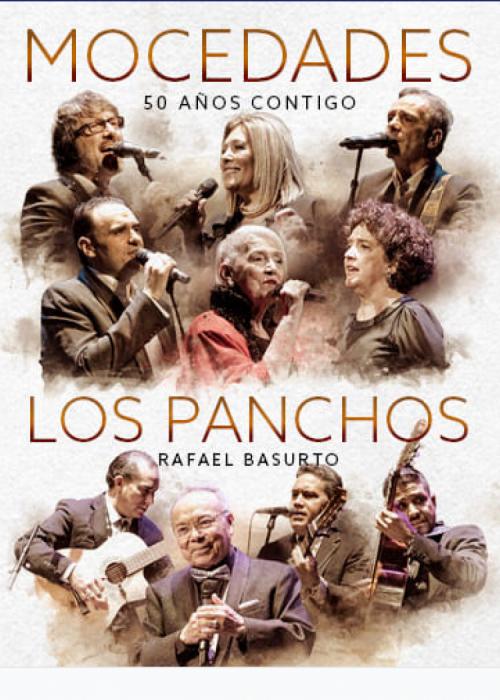 Cartel de Concierto de Mocedades + Los Panchos en Alicante