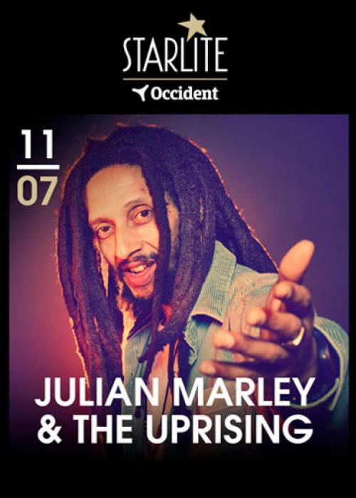 Cartel de Concierto de Julian Marley & The Uprising en Málaga