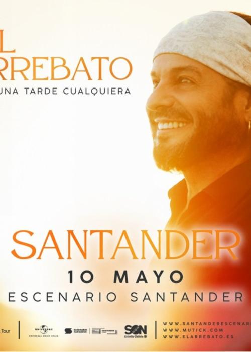 Cartel de Concierto de El Arrebato en Santander