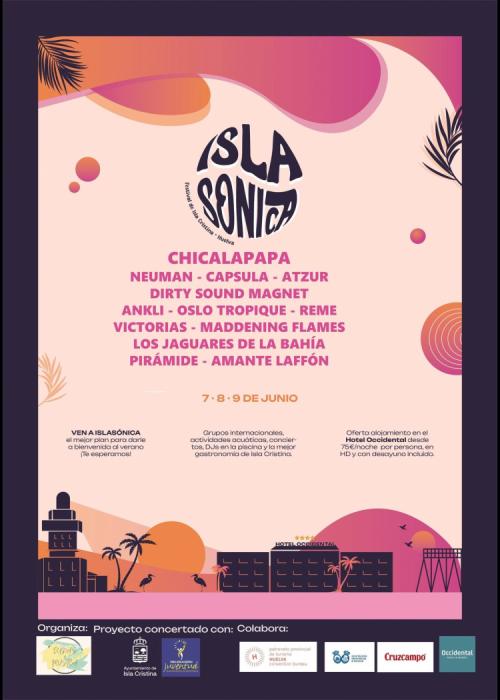 Cartel de Islasónica Festival 2024