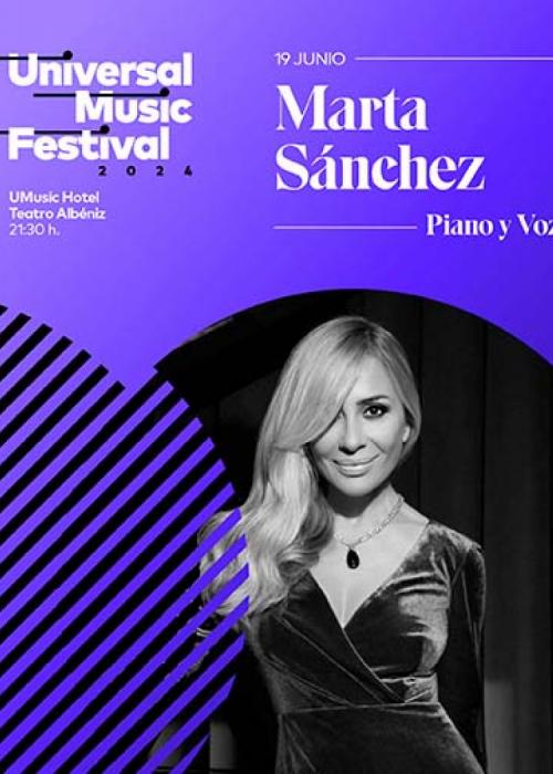 Cartel de Concierto de Marta Sánchez en Madrid