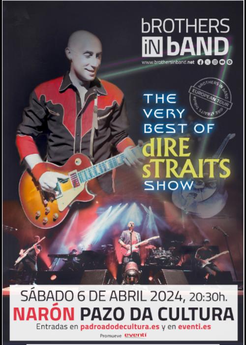 Cartel de Concierto de bROTHERS iN bAND en Narón