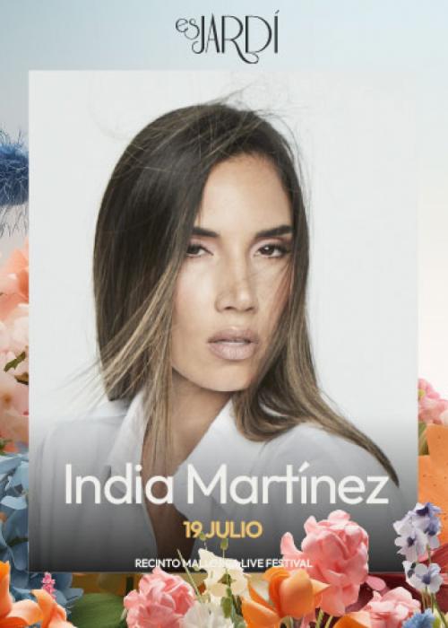 Cartel de Concierto de India Martínez en Palma de Mallorca