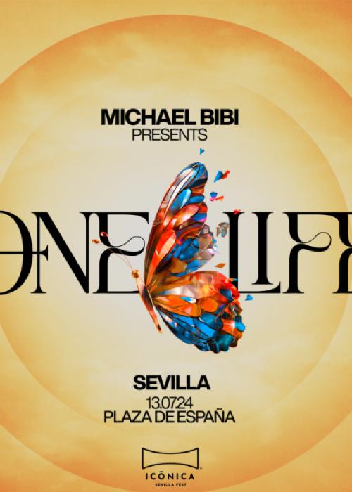 Cartel de Concierto de Michael Bibi en Sevilla