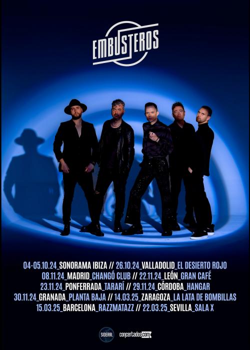 Cartel de Concierto de Embusteros en Toledo