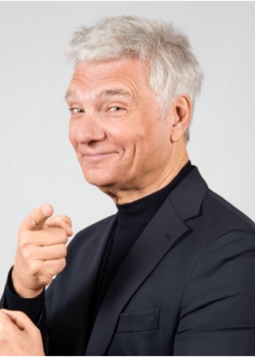 Cartel de Carles Sans Per fi sol! en Girona