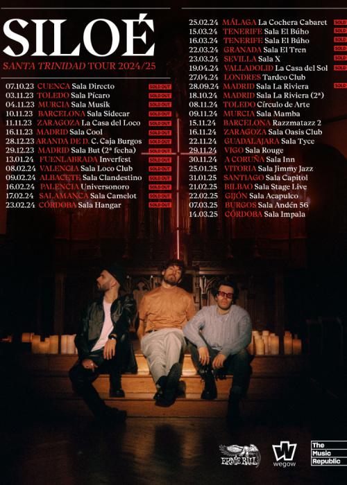 Cartel de Concierto de Siloé en Sevilla