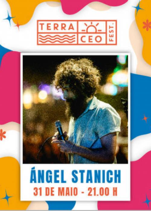 Cartel de Concierto de Ángel Stanich en Vigo
