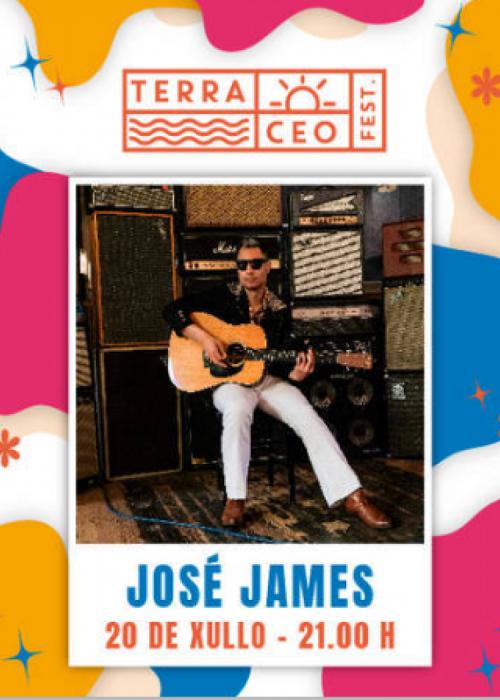 Cartel de Concierto de José James en Vigo