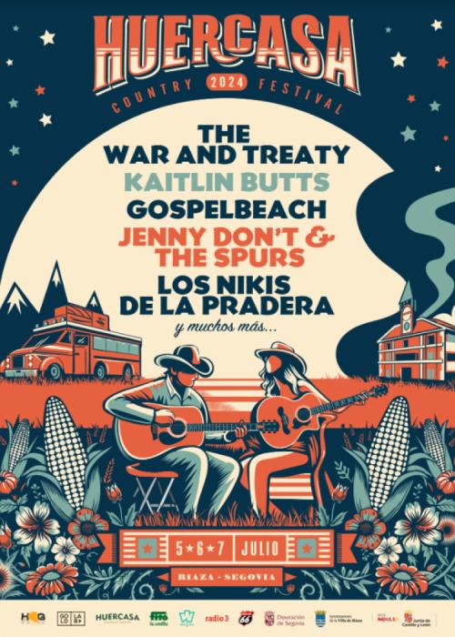 Cartel de Huercasa Country Festival 2024