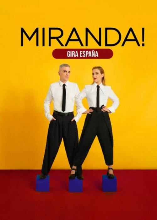 Cartel de Concierto de Miranda! en Alicante