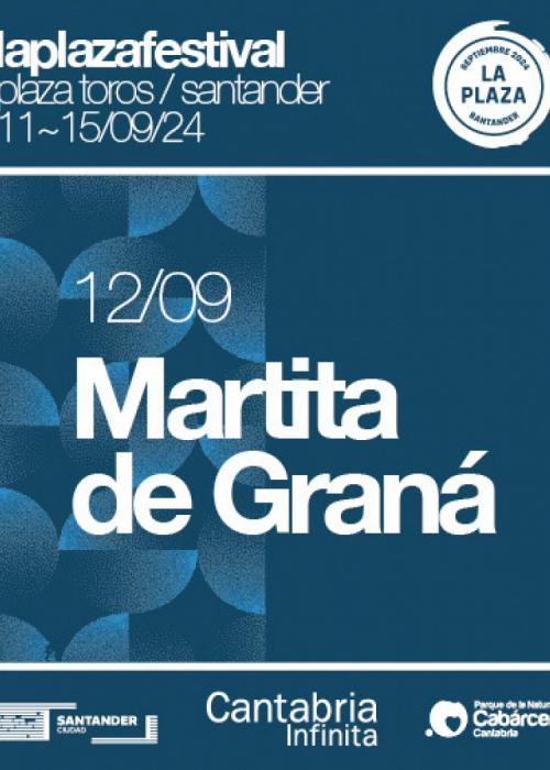 Cartel de Martita de Graná en Santander