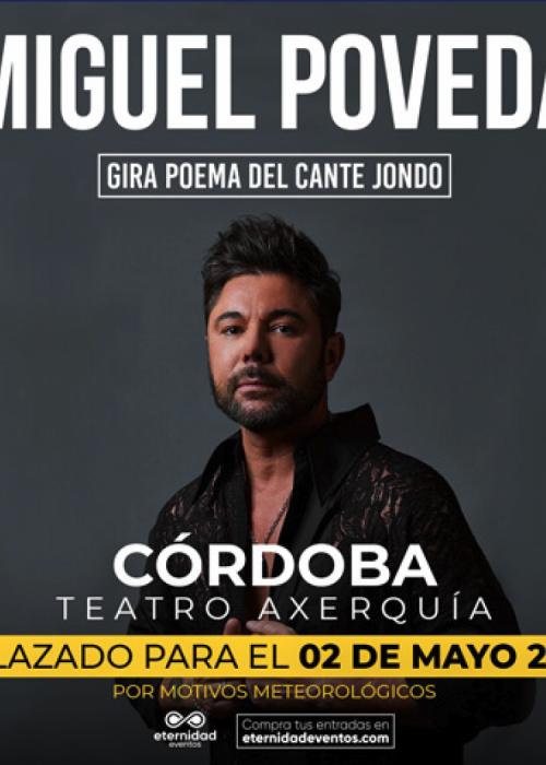Cartel de Concierto de Miguel Poveda en Córdoba