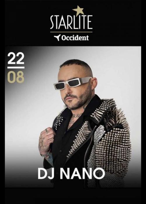 Cartel de DJ Nano en Marbella