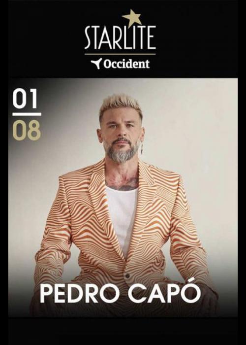 Cartel de Concierto de Pedro Capó en Málaga
