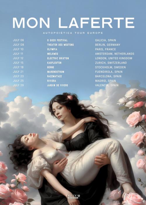 Cartel de Concierto de Mon Laferte en Barcelona