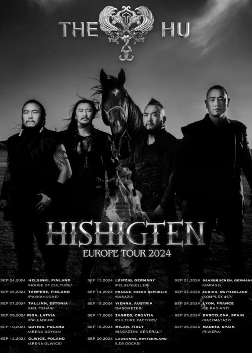 Cartel de Concierto de The Hu en Madrid