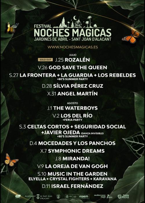 Cartel de Concierto de Los del Río en Alicante