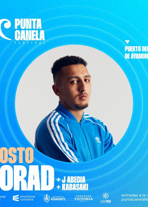 Cartel de Concierto de Morad + J Abecia + Kabasaki en Ayamonte