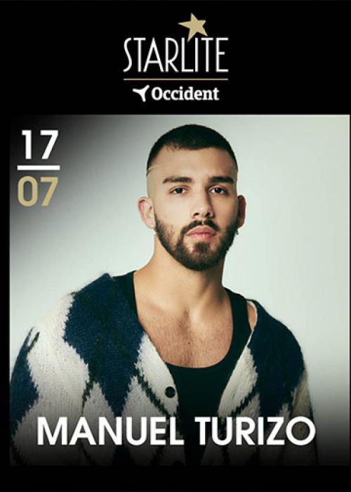 Cartel de Concierto de Manuel Turizo en Málaga