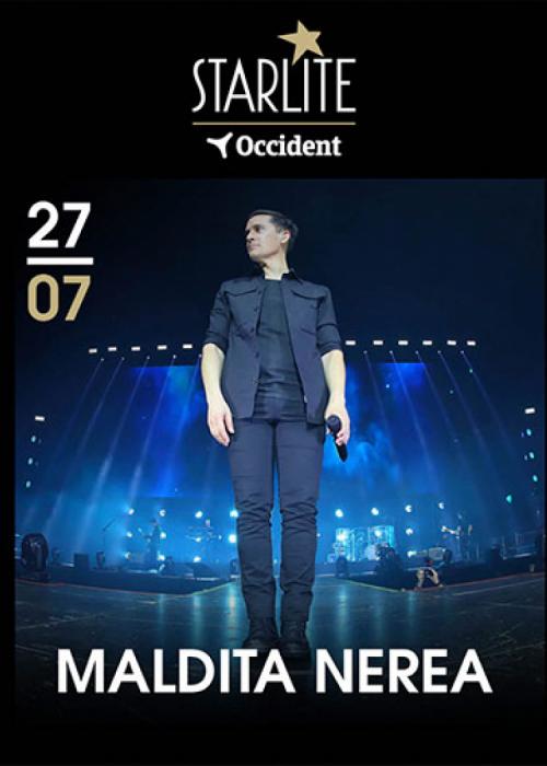 Cartel de Concierto de Maldita Nerea en Málaga