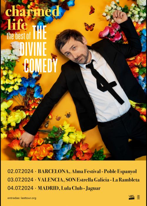 Cartel de Concierto de The Divine Comedy en Valencia