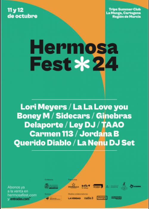 Cartel de Hermosa Fest 2024