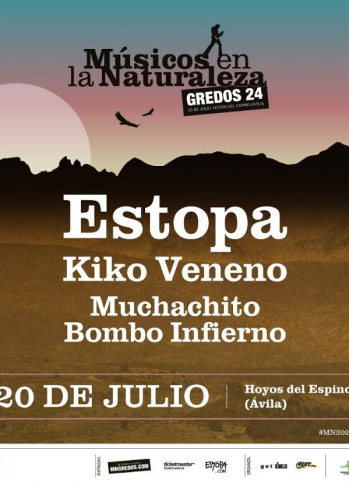 Cartel de Músicos en la Naturaleza 2024