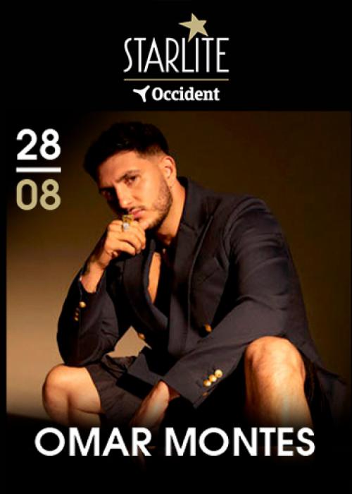 Cartel de Concierto de Omar Montes en Málaga