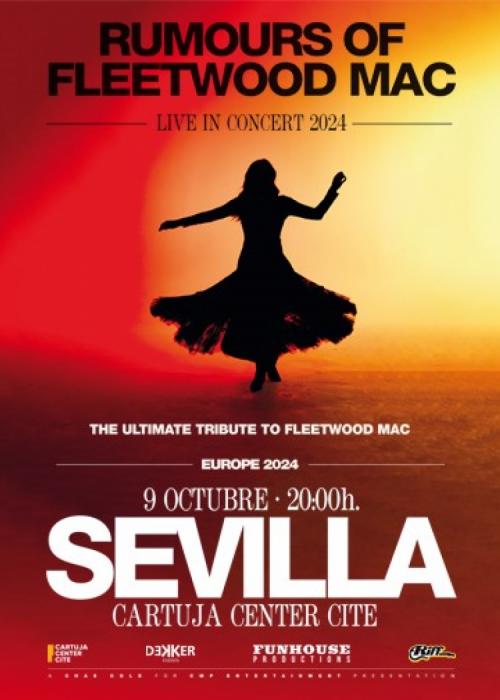 Cartel de Concierto de Rumours of Fleetwood Mac en Sevilla