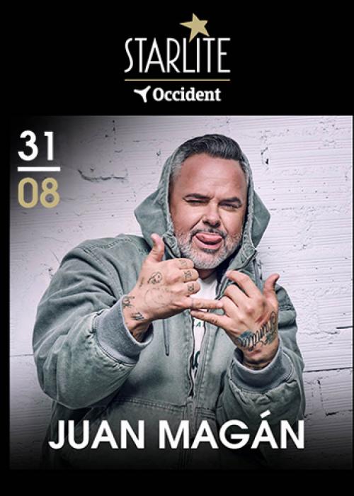 Cartel de Concierto de Juan Magán en Málaga