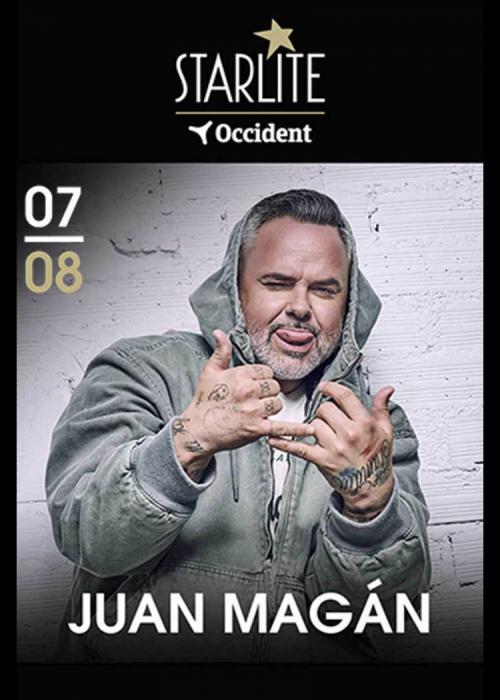 Cartel de Concierto de Juan Magán en Málaga