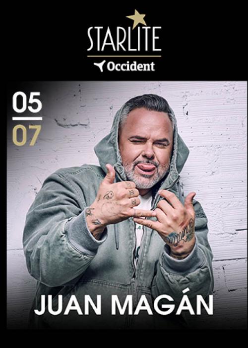 Cartel de Concierto de Juan Magán en Málaga