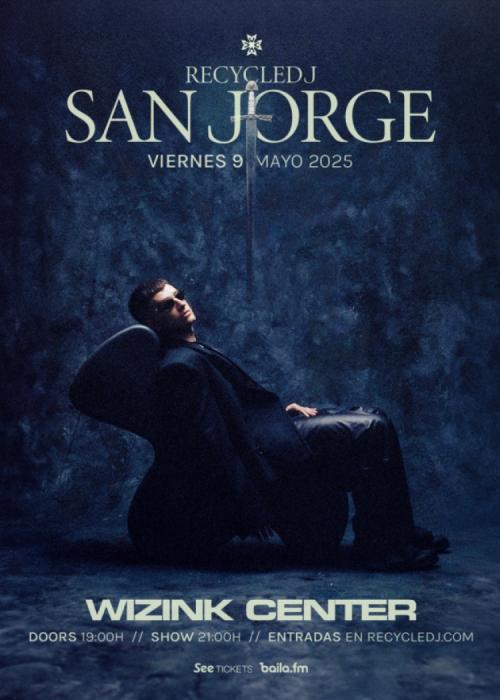 Cartel de Concierto de Recycled J en Madrid