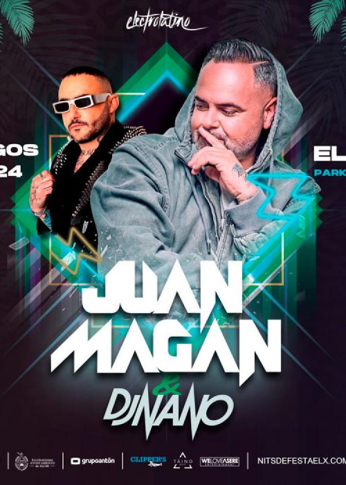 Cartel de Concierto de Juan Magán + DJ Nano en Elche