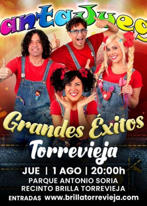 Cartel de CantaJuego en Torrevieja