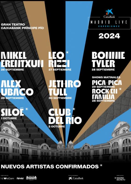 Cartel de Rock en Familia en Madrid