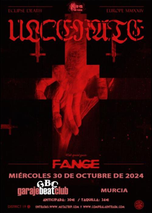 Cartel de Concierto de Ulcerate en Murcia
