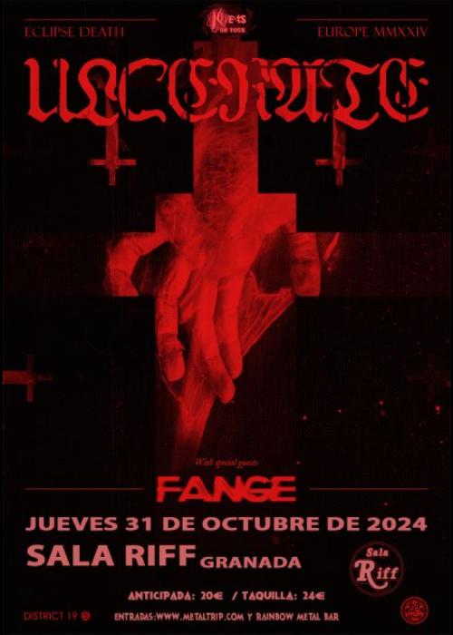 Cartel de Concierto de Ulcerate en Granada