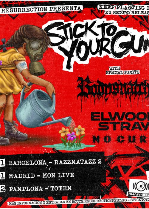 Cartel de Concierto de Stick to Your Guns en Madrid