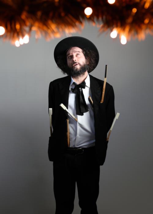 Cartel de Concierto de Vinicio Capossela en Barcelona