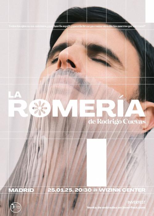 Cartel de Concierto de Rodrigo Cuevas en Madrid