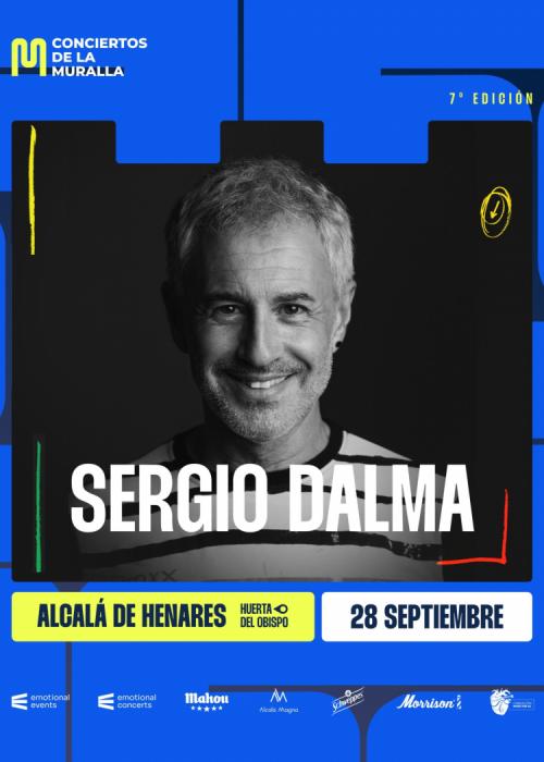 Cartel de Concierto de Sergio Dalma en Alcalá de Henares