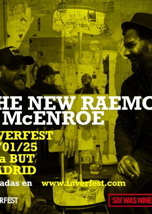 Cartel de Concierto de The New Raemon & McEnroe en Madrid