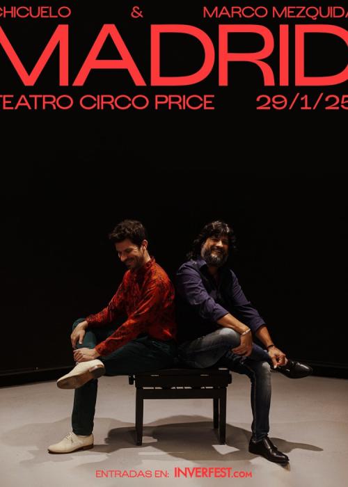Cartel de Chicuelo & Marco Mezquida en Madrid