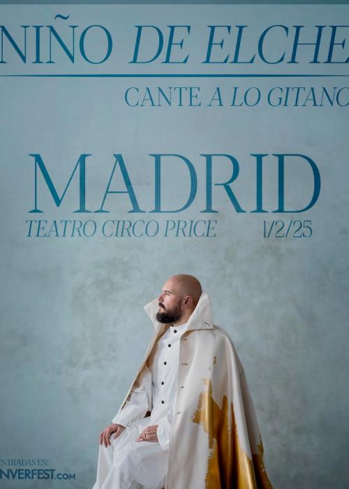 Cartel de Niño de Elche en Madrid