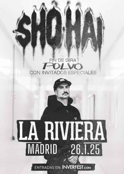Cartel de Concierto de Sho-Hai en Madrid