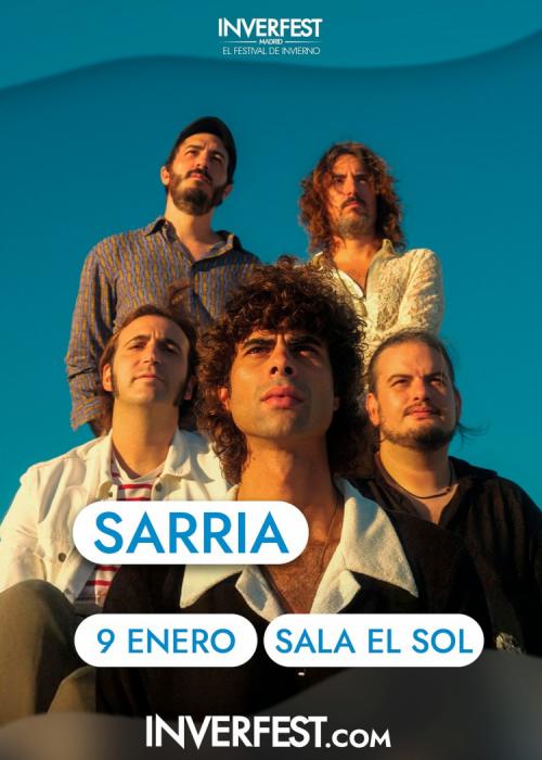 Cartel de Concierto de Sarria en Madrid