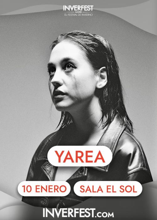 Cartel de Concierto de Yarea en Madrid
