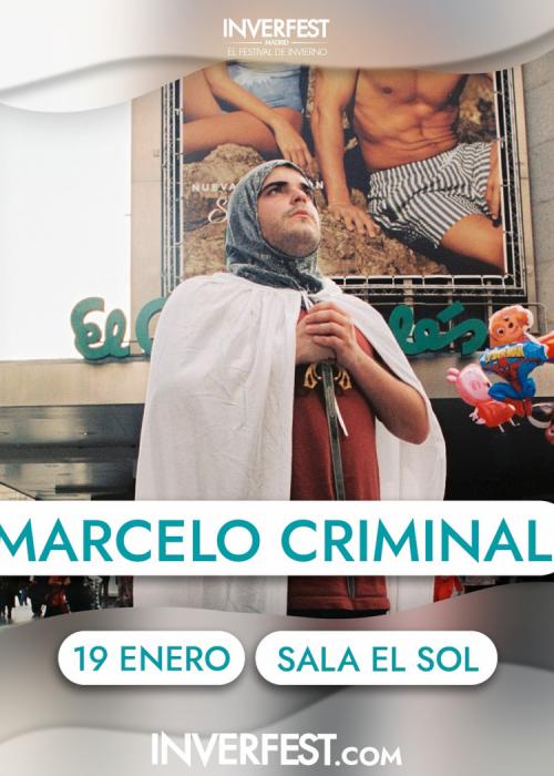 Cartel de Concierto de Marcelo Criminal en Madrid